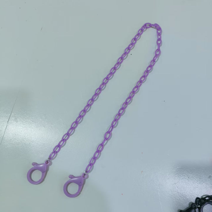 Modische Brillenhalterkette Aus Transparentem Material Karnz