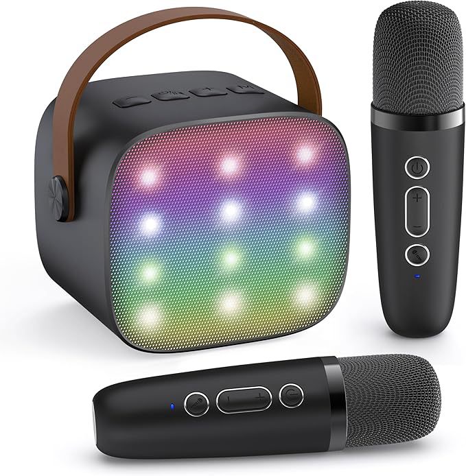 Bluetooth Karaoke Mikrofon und Lautsprecher Set Karnz
