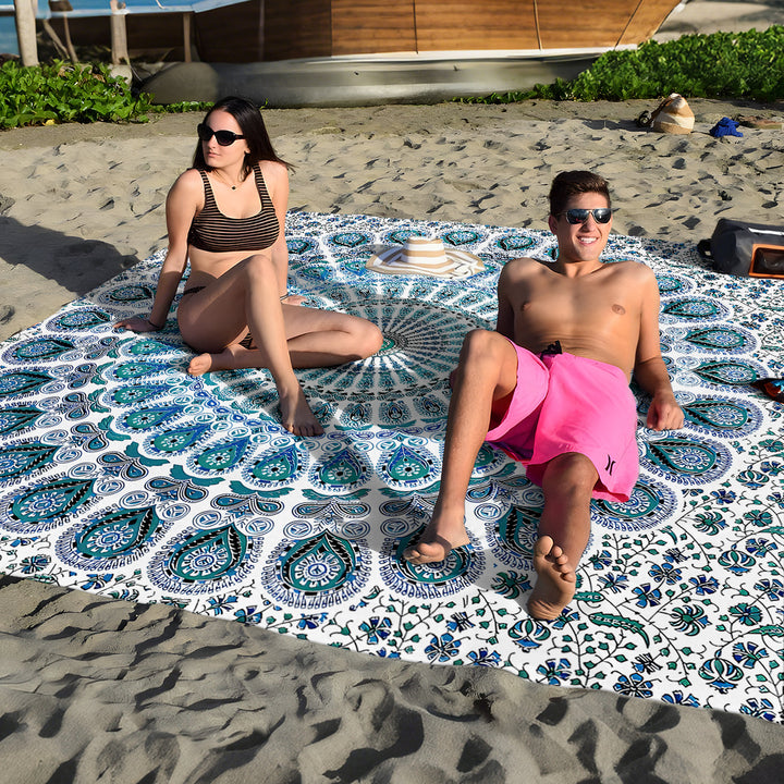 Mandala Design Strandmatte Karnz