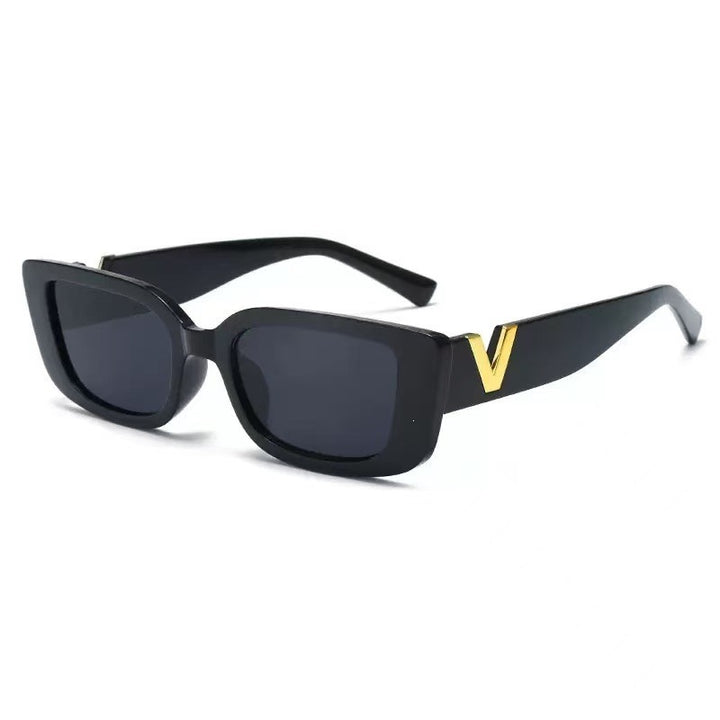 Moderne quadratische Sonnenbrille Karnz