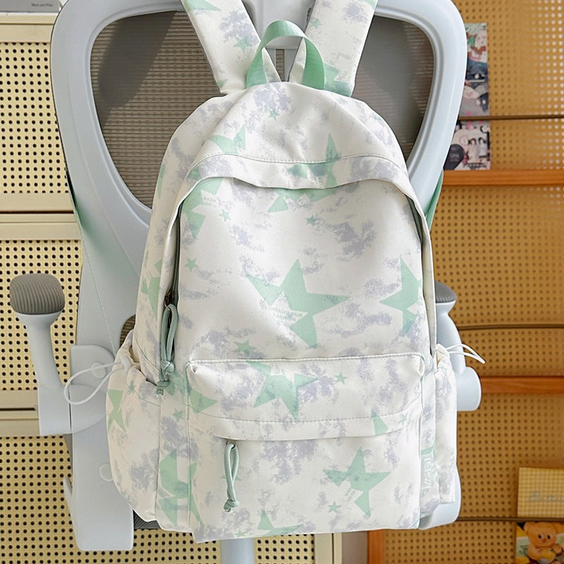 Trendiger Sternenbedruckter Rucksack Karnz