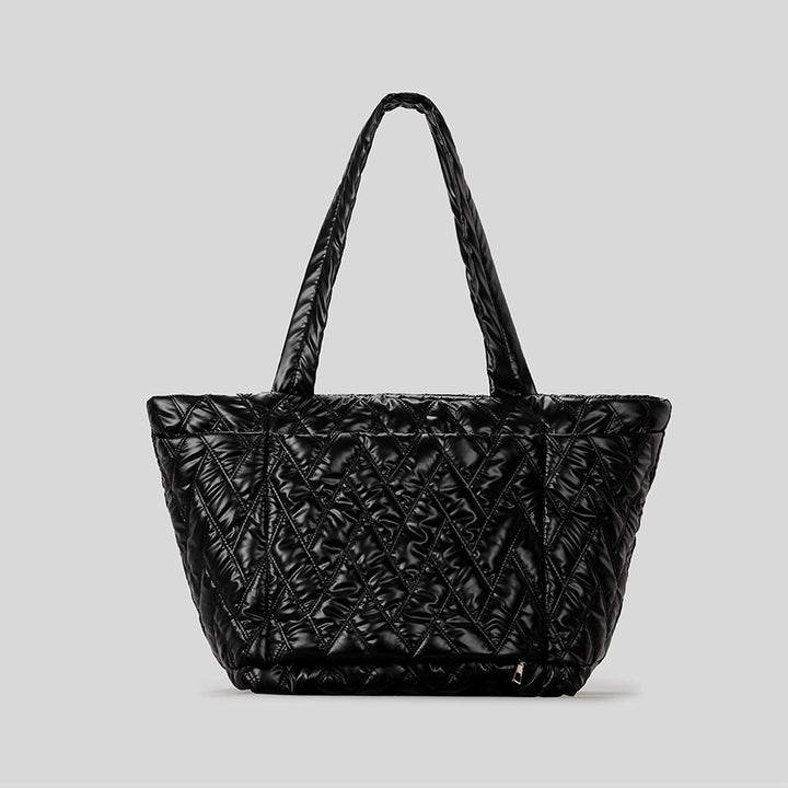 Gepolsterte Shimmer Alltagstasche
