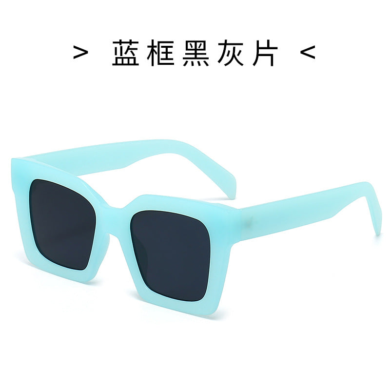 Damen Modische Sonnenbrille im markanten Schildkrötendesign Karnz