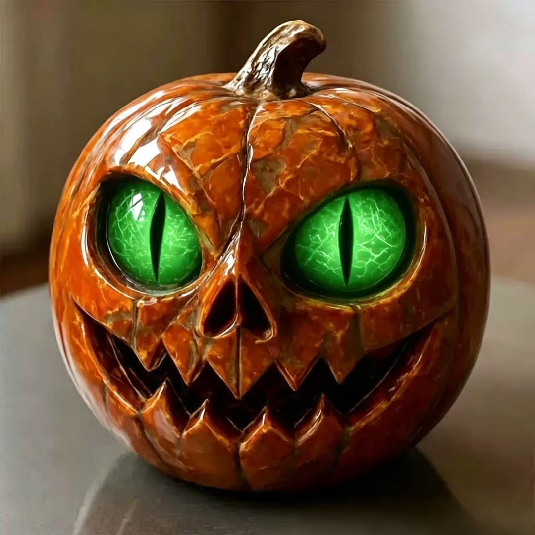 Dekorative Halloween Kürbis Skulptur Karnz