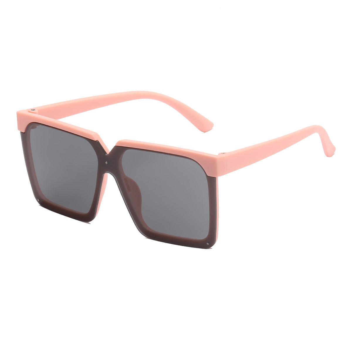 Damen große quadratische Sonnenbrille mit modernem Design Karnz