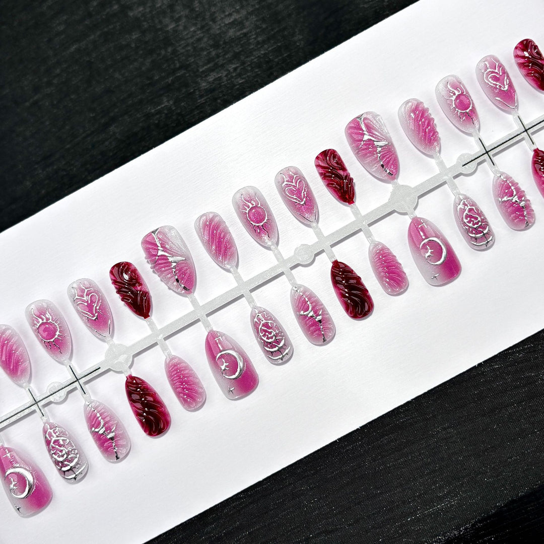 Dekoratives Press-On Nagelkunst Set 1790746070