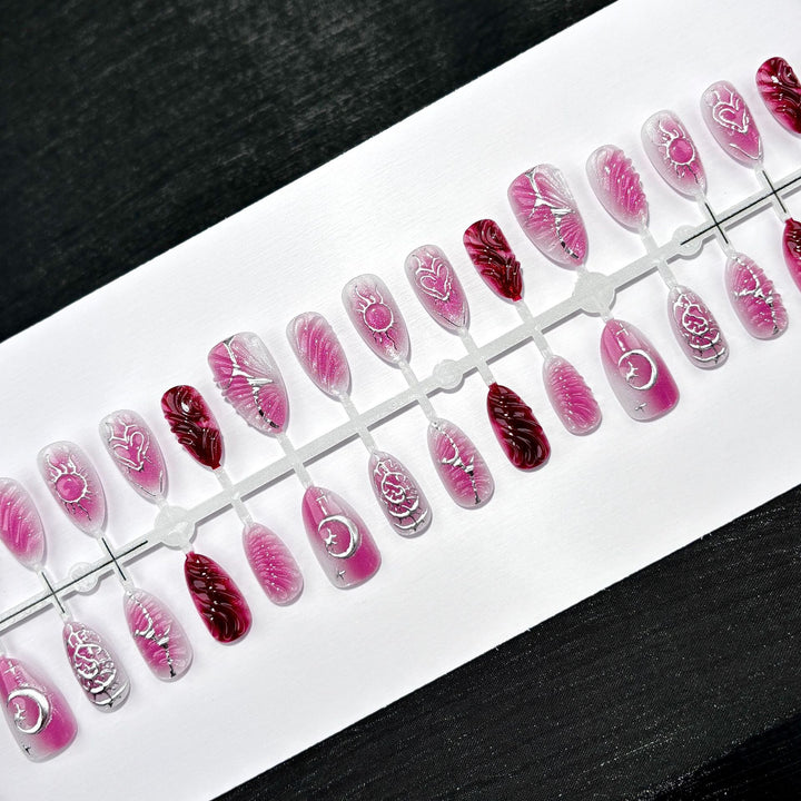 Dekoratives Press-On Nagelkunst Set 1790746070