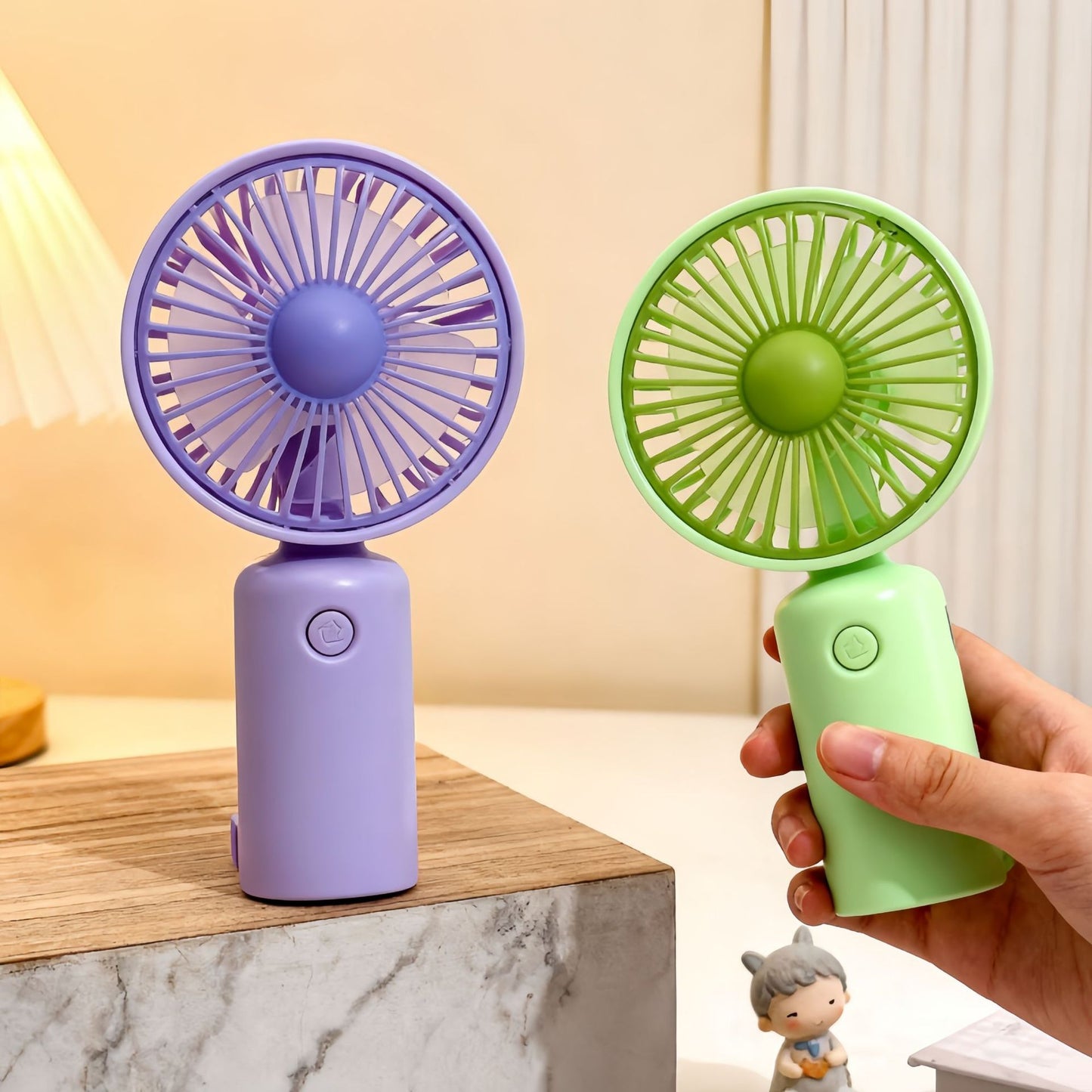 Damen Tragbarer Handventilator mit USB-C-Anschluss und innovativem Design Karnz