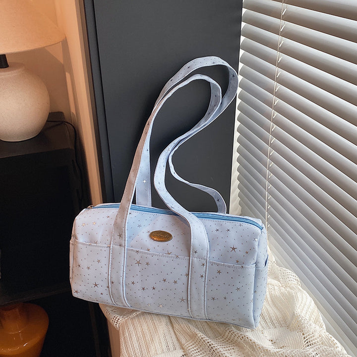 WoStylish Star-Beschmückte Schultertasche Karnz