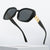 Damen Designer-Sonnenbrille mit luxuriös akzentuiertem Rahmen Karnz