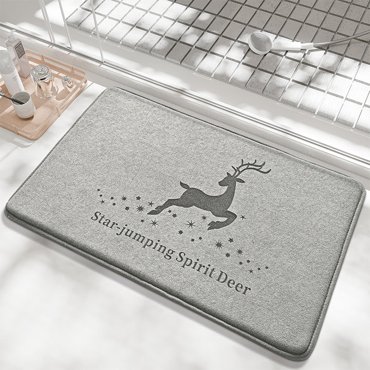 Wal-Theme Memory Foam Badmatte