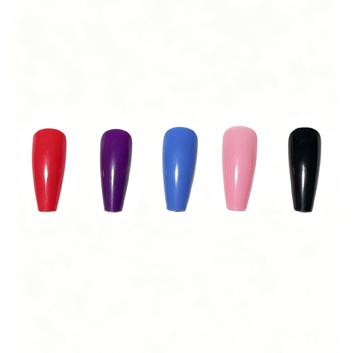 Vielseitiges Press-On-Nagelspitzen-Set Karnz