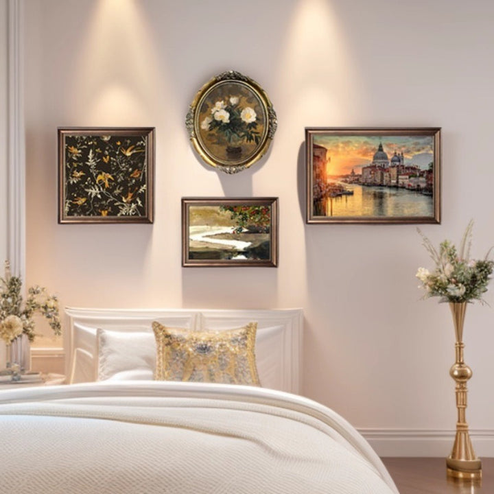 Elegante Galerie Wandkunst Kollektion