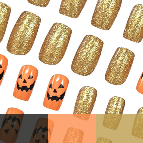 Halloween-Themen-Acryl-Nagelkunst Karnz
