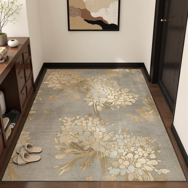 Eleganter floraler Teppich
