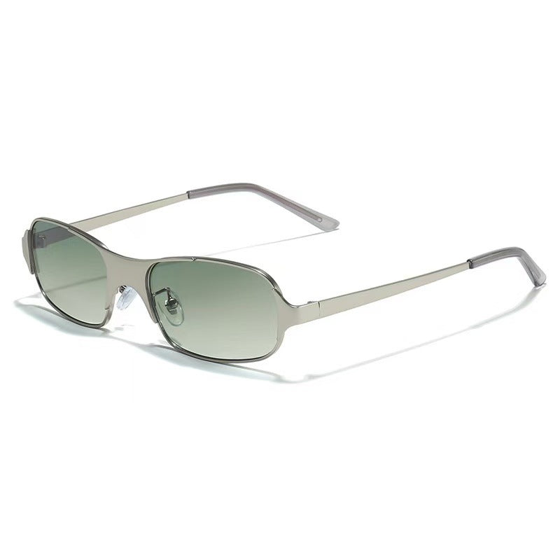 Damen moderne rechteckige Sonnenbrille mit UV-Schutz und komfortablem Gestell Karnz