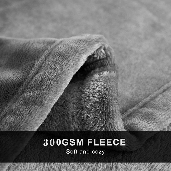 Ultra-weiches Plüsch-Fleece-Wurfdecke