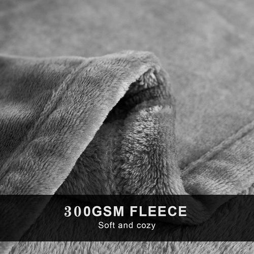 Ultra-weiches Plüsch-Fleece-Wurfdecke