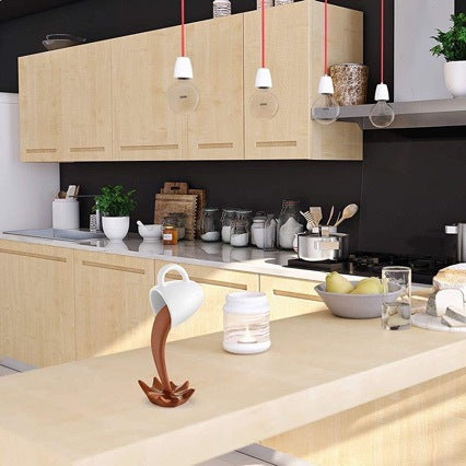 Originelle Kaffeetasse im kreativem Auslauf-Design Karnz