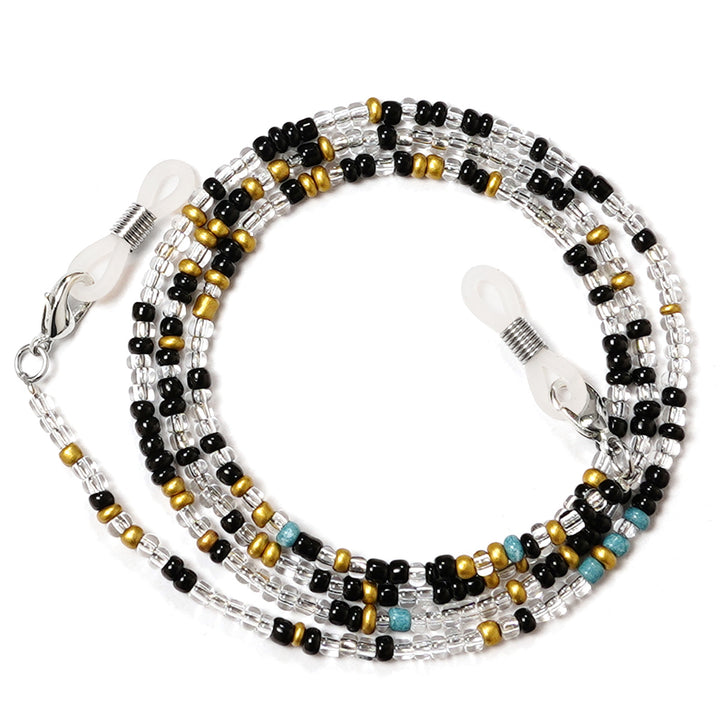 Bunte Artisan Perlen Brillen Kette Karnz