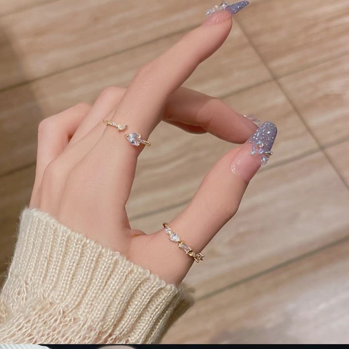 Glamouröse 3D Nagelkunst Karnz