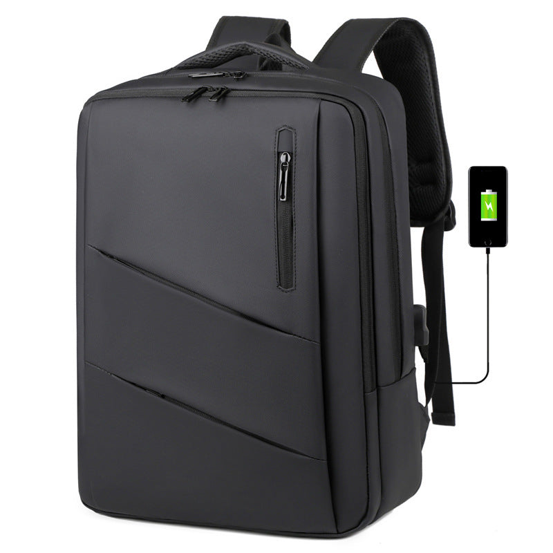 Stylischer Vertikaler Laptop-Rucksack Karnz
