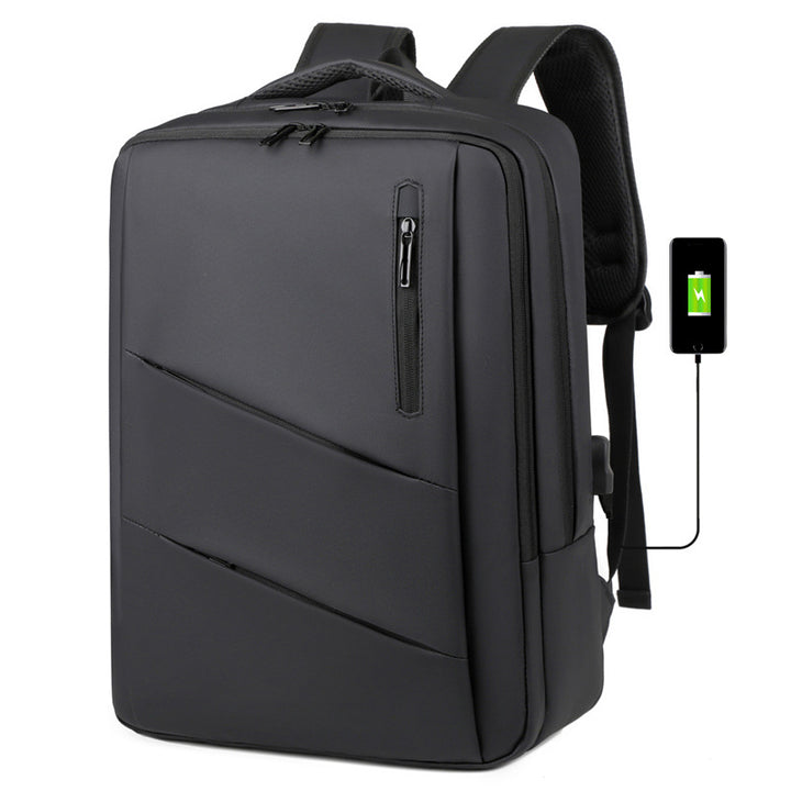 Stylischer Vertikaler Laptop-Rucksack Karnz