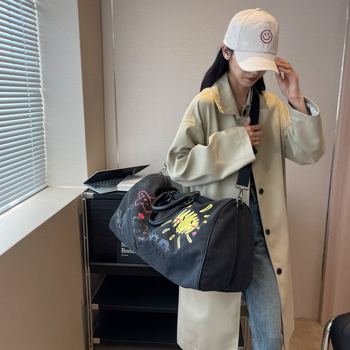 Künstlerische Reise-Duffel-Tasche Karnz