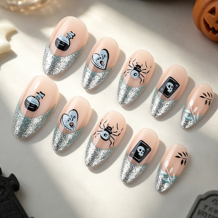 Gothic-Themen Nagelkunst Set Karnz