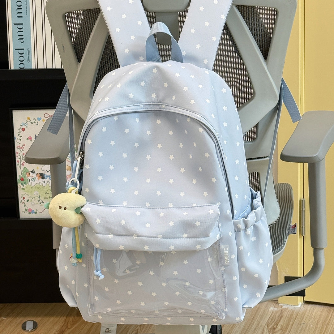 Niedlicher Sternenbedruckter Freizeit-Rucksack Karnz