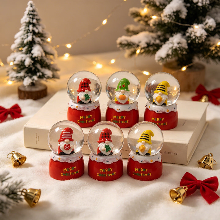 Dekorative Schneekugel Figurine Karnz