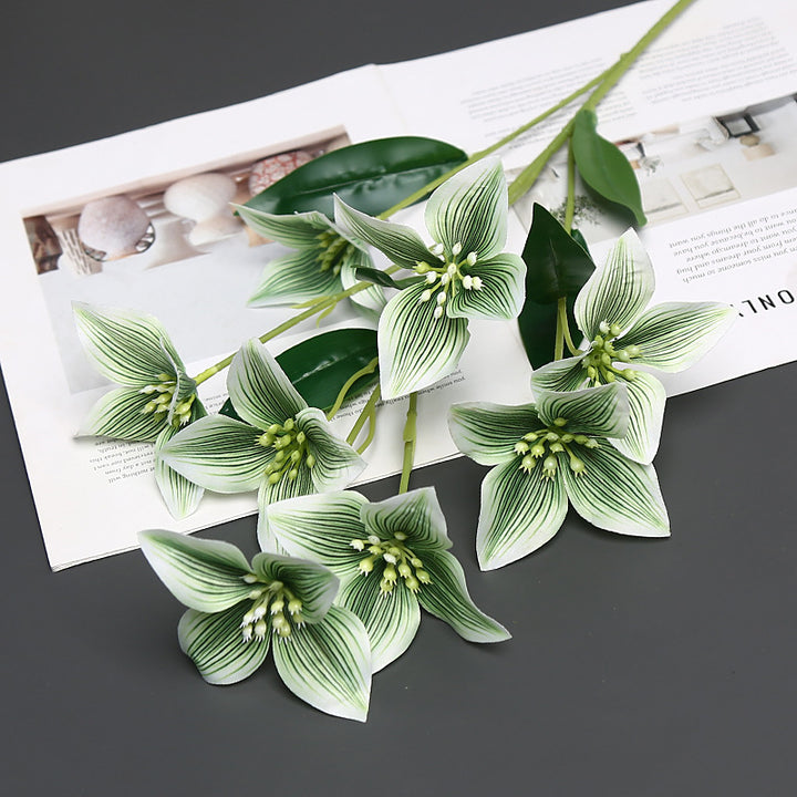 Realistische dekorative Blumenstängel