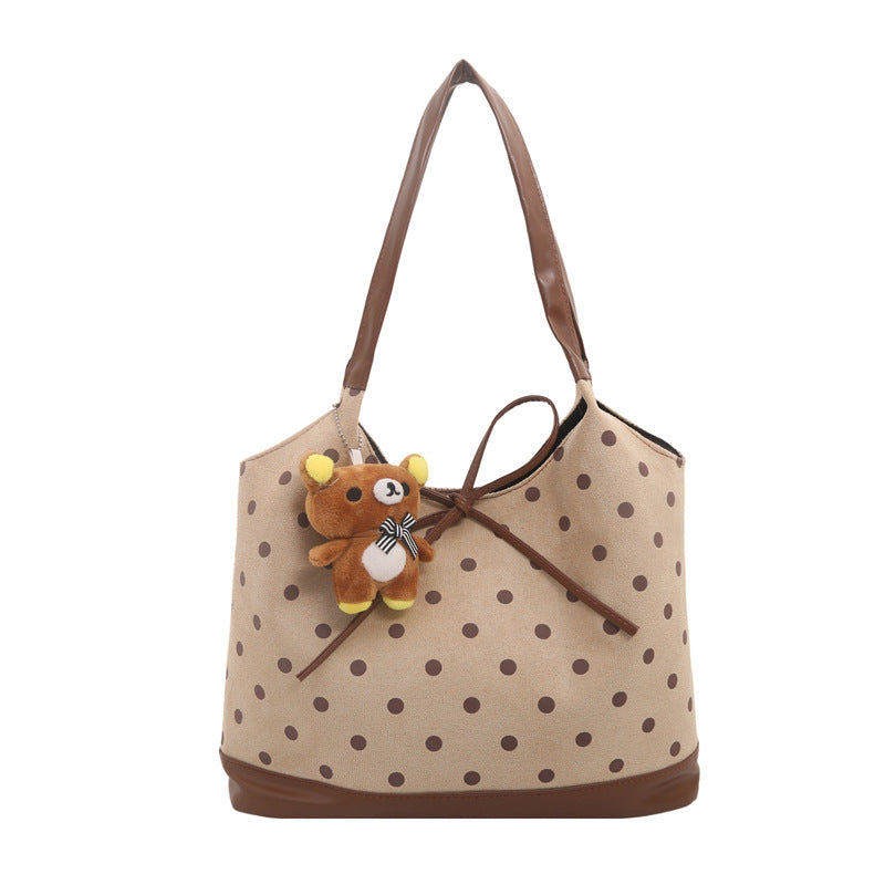 Verspielte Tüpfel Tasche