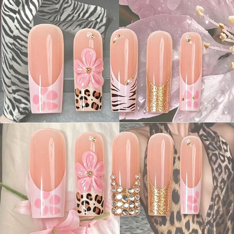 Floral Art Press-On Nagelspitzen Karnz