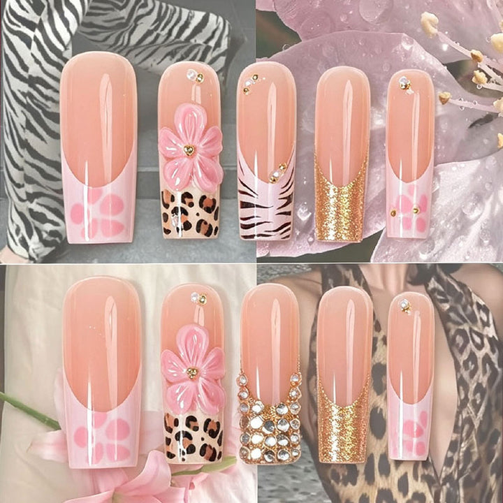 Floral Art Press-On Nagelspitzen Karnz