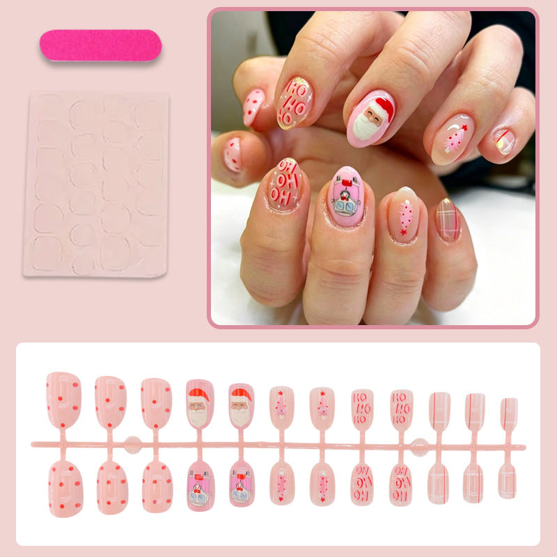 Kreatives Nagelkunst Set mit weihnachtlichen Motiven Karnz