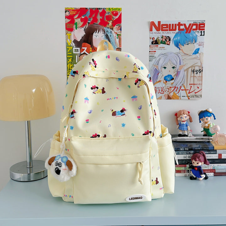 Verspielter illustrierter Kinder-Rucksack