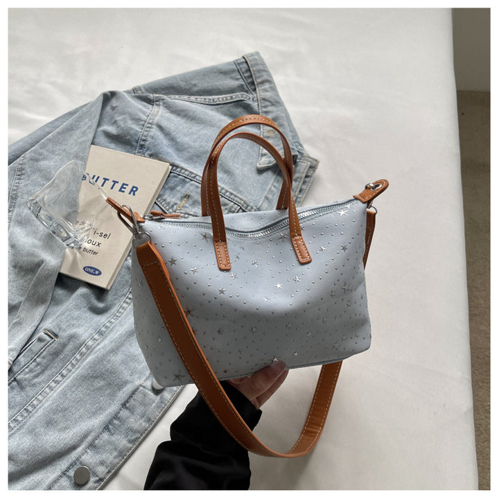 Künstlerische Stern-Druck-Handtasche