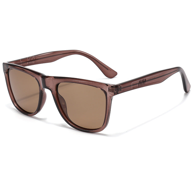 Moderne klassische quadratische Sonnenbrille Karnz