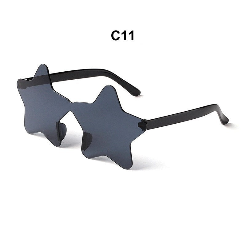 Damen Star-Shaped Sonnenbrille Karnz