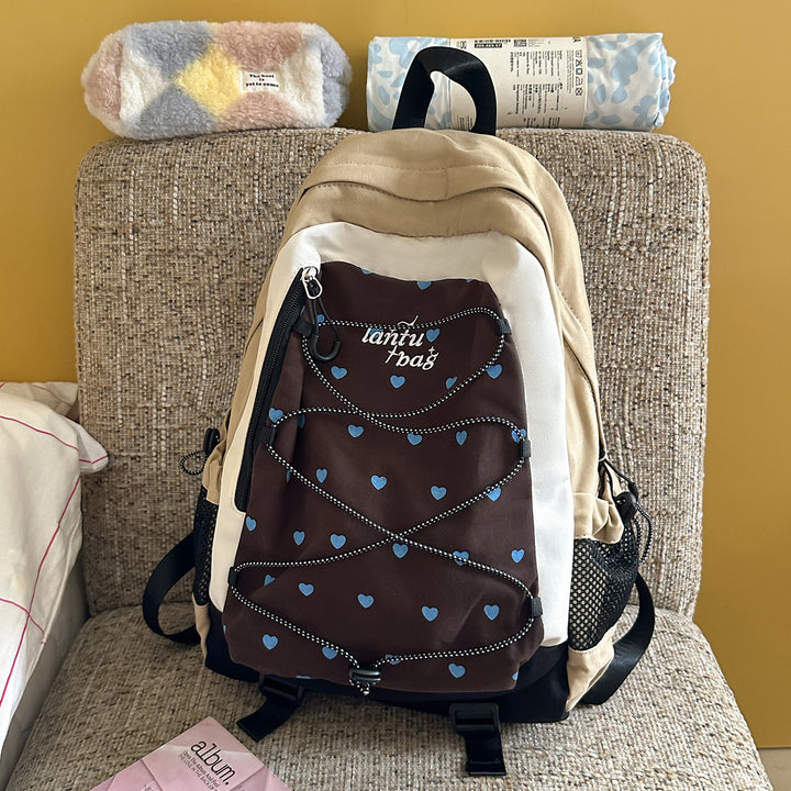 Niedlicher mit Sternen verzierter Casual Rucksack Karnz