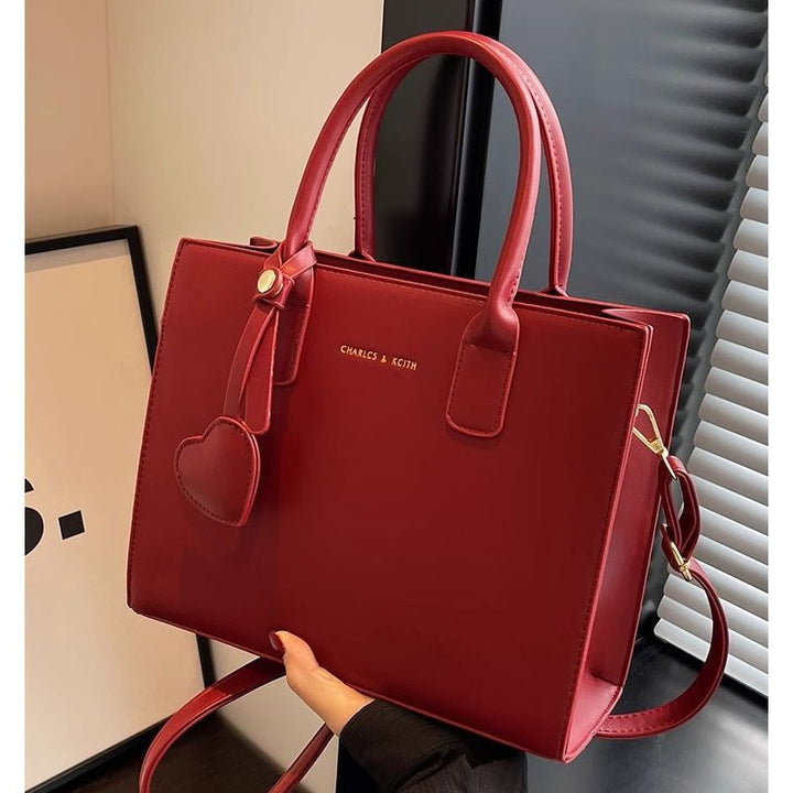 Elegante Leder Tote Bag Karnz