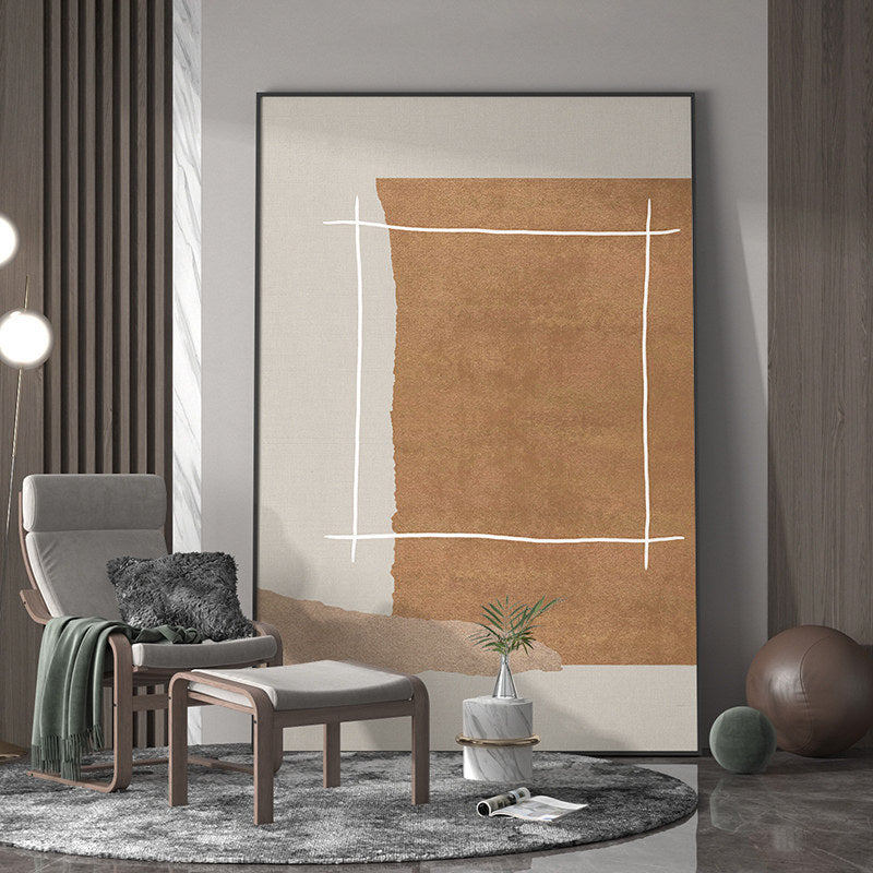 Moderne abstrakte strukturierte Leinwand Wandkunst