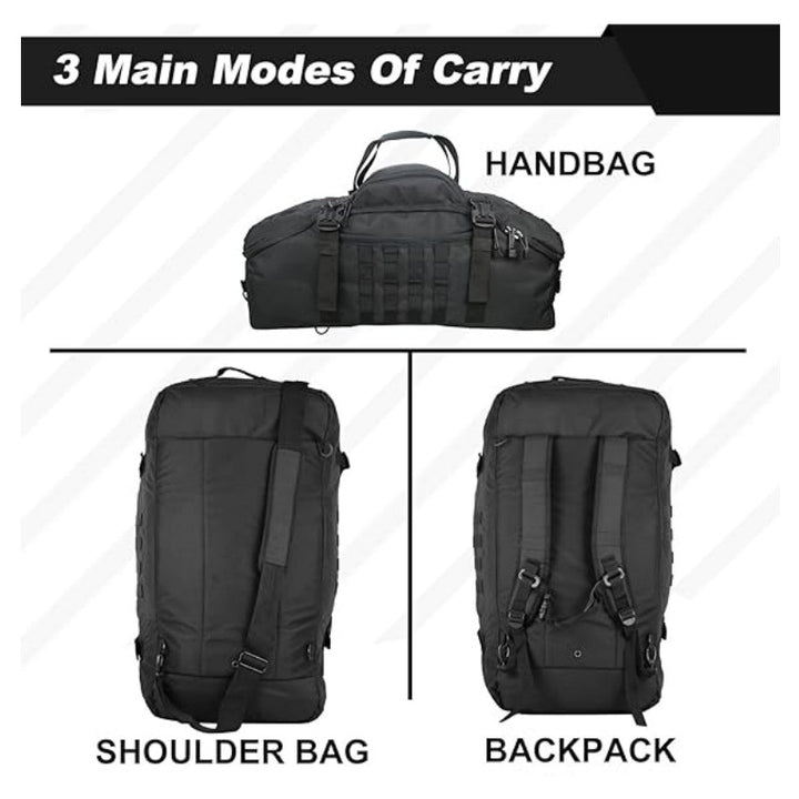 Taktischer Duffel Bag mit Mehrfachfächer-Speicher Karnz