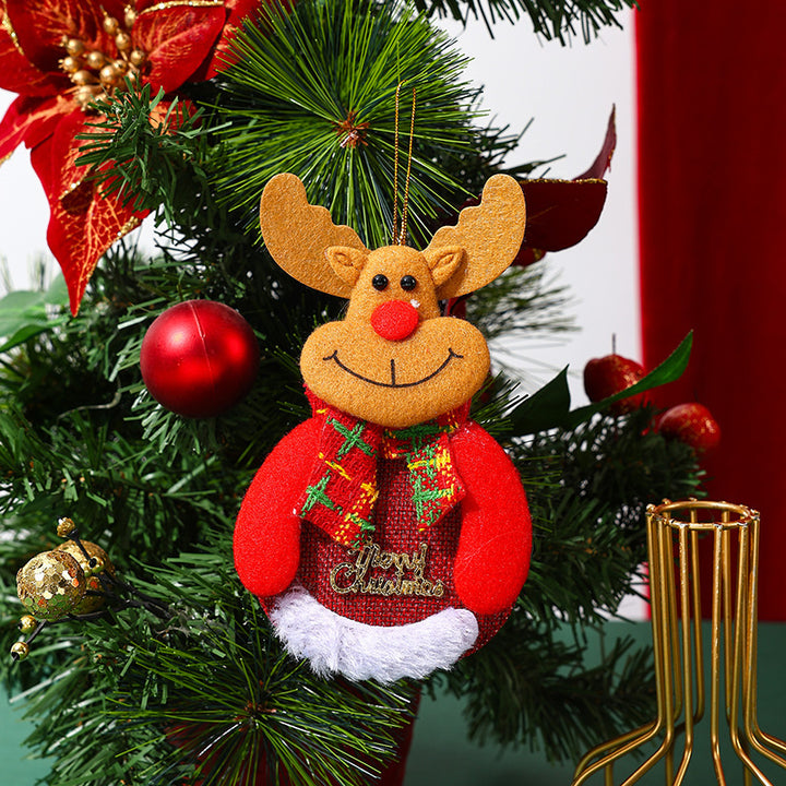 Dekorative Weihnachtsbaum-Anhänger im Rentier-Design Karnz