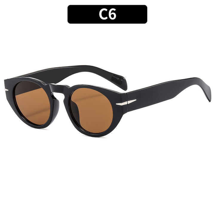 Künstlerische Katzenaugen-Sonnenbrille