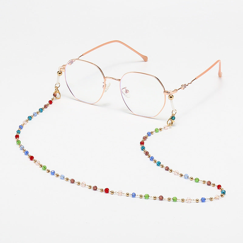 Dekorative Brillen mit eleganter Kette Karnz