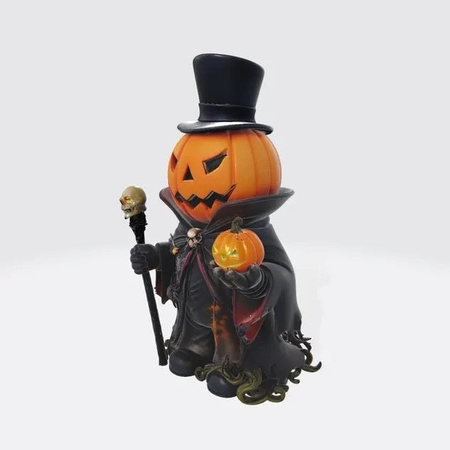 Halloween-Themen Kürbis Meister Figur Karnz