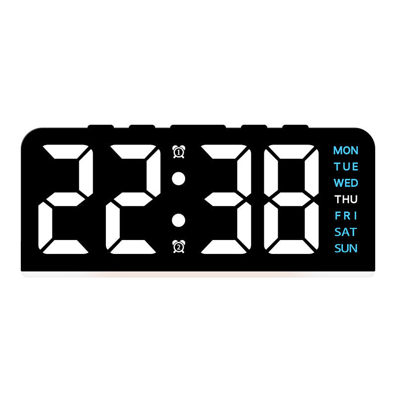 Digitaler Wecker mit Großem Led-Display und Multifunktionaler Anzeige Karnz