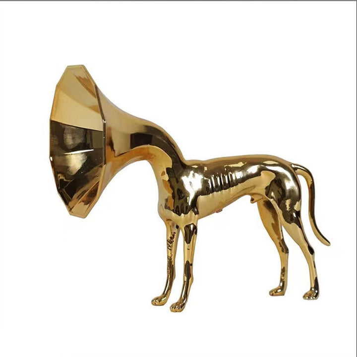 Dekorative Hundeskulptur